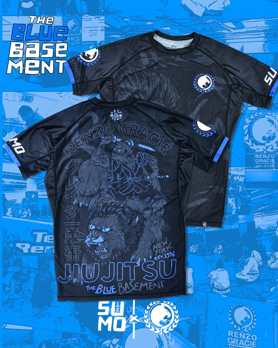 Half Sumo x Renzo Gracie Rashguard