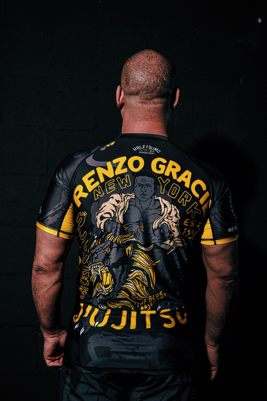 Half Sumo x Renzo Gracie Rashguard